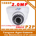 bus cctv camera plastice dome IP camera 720P 960P 1080P